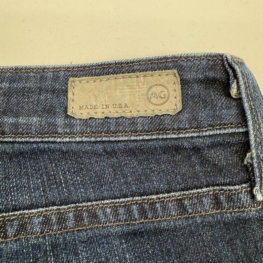 AG Adriano‎ Goldschmied Womens The Jessie Curvy Boot Cut Jeans Dark Wash Size 30 - Picture 7 of 13